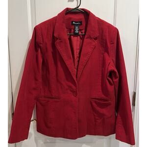 Denim&Co Red Women's Jacket